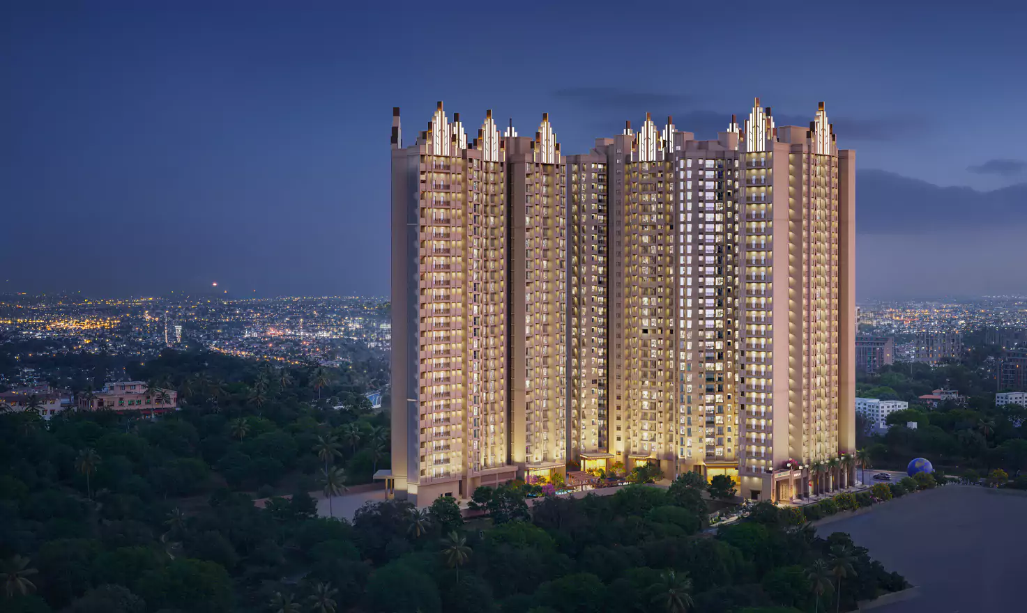 Raunak Earth Park Adharwadi, Kalyan West